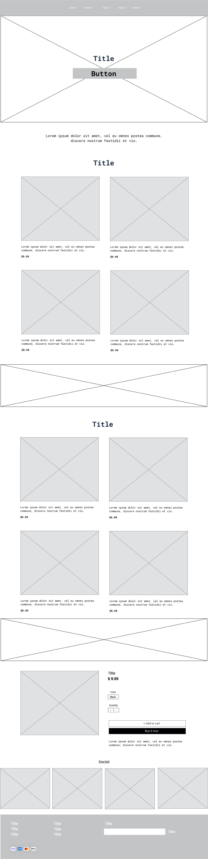 BluButterfly Landing page
